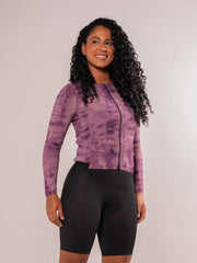 JERSEY CAMUFLADO MANGA LARGA MUJER