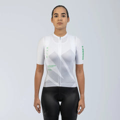 Jersey De Ciclismo Mujer Lock Bright White