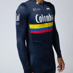 Jersey De Ciclismo Hombre M.L. Federación Colombia