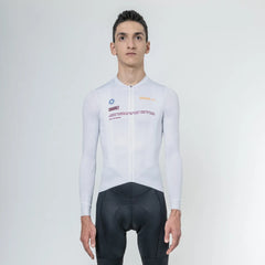 Jersey De Ciclismo Hombre M.L. Lock Mirage White 2.4