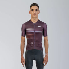 Jersey De Ciclismo Hombre Velocity Deep Purple