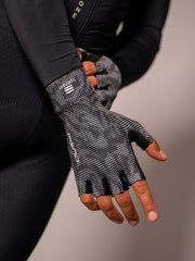 GUANTES DEDO CORTO REFLECTIVO