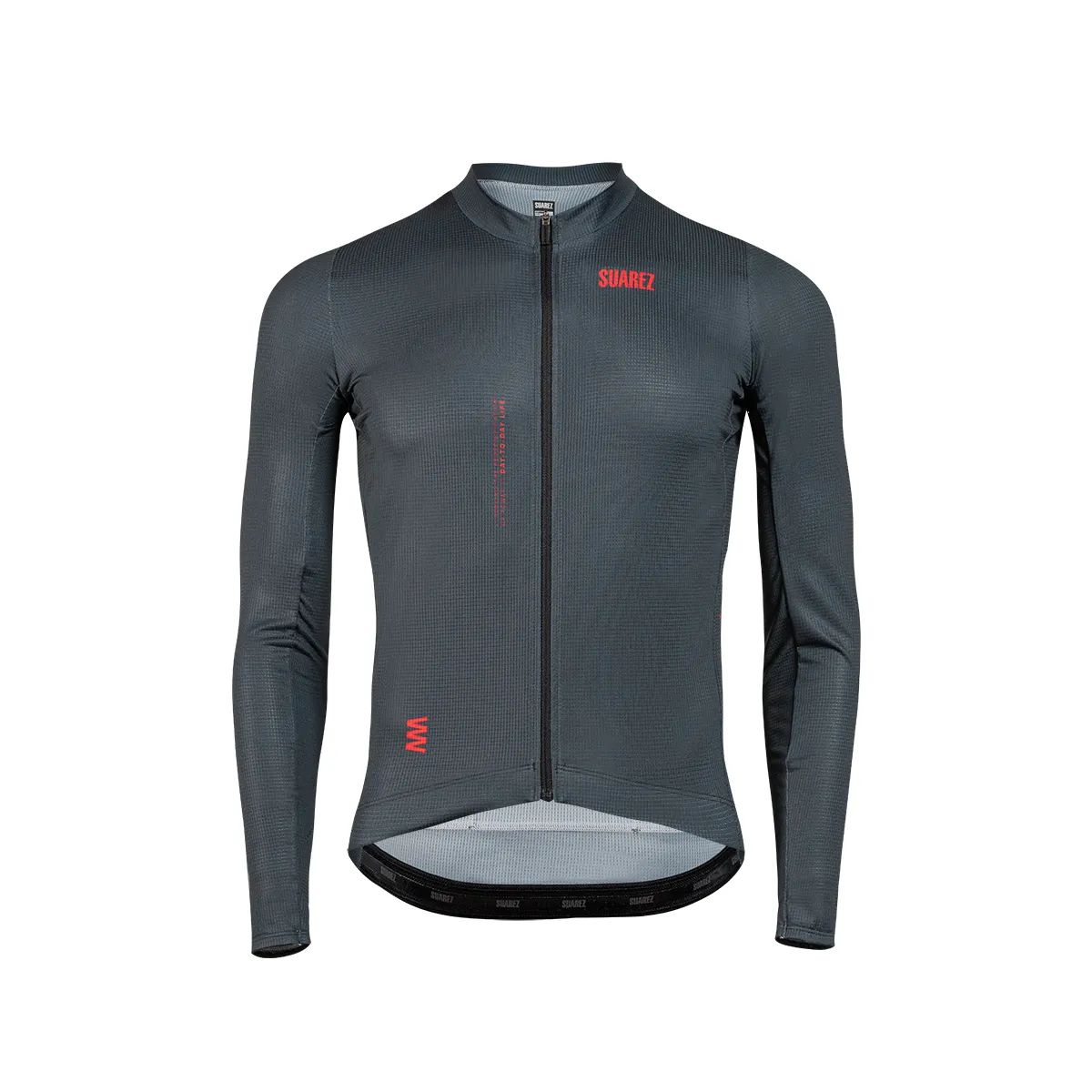 Jersey De Ciclismo Hombre M.L. Ease Anthracite 2.3