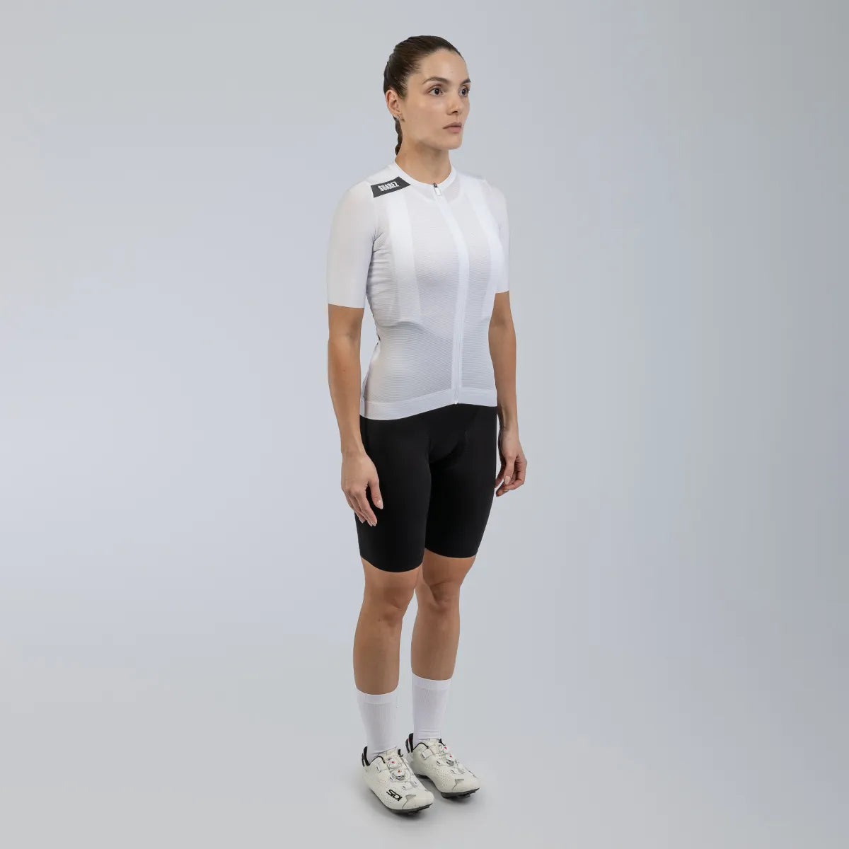 Jersey De Ciclismo Mujer Solid Chalk