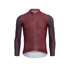 Jersey De Ciclismo Térmico Hombre Ascender Marsala Red 2.4