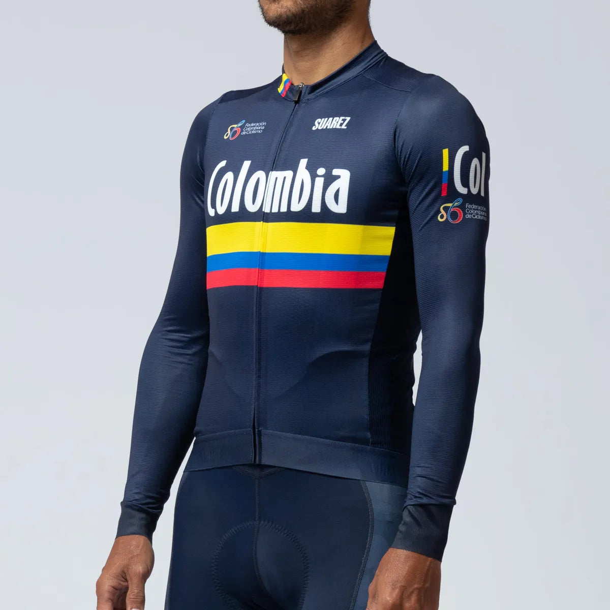 Jersey De Ciclismo Hombre M.L. Federación Colombia