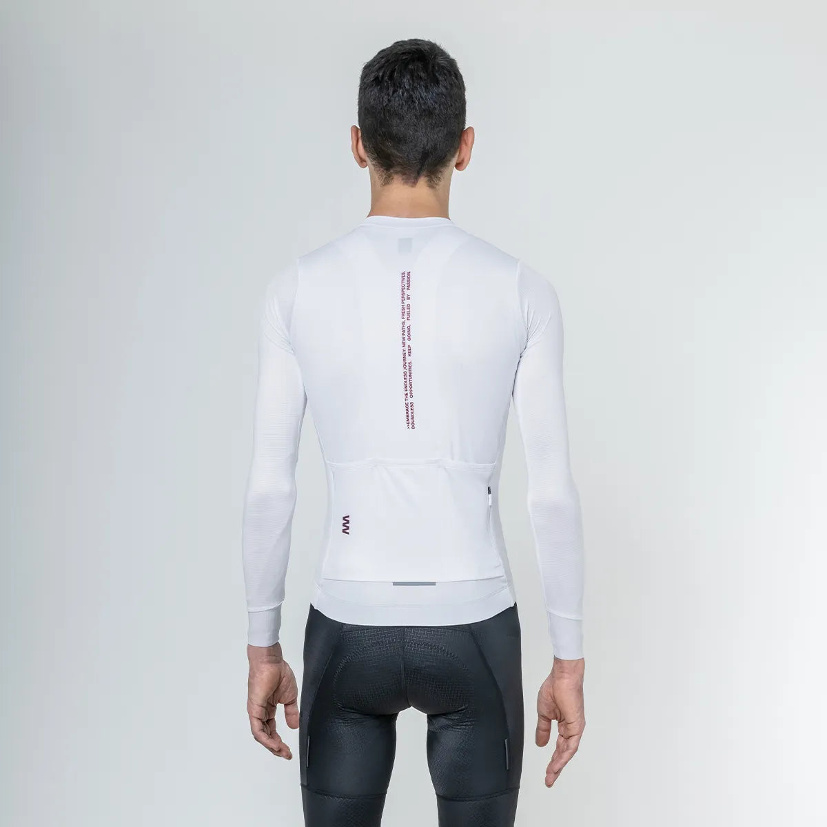 Jersey De Ciclismo Hombre M.L. Lock Mirage White 2.4