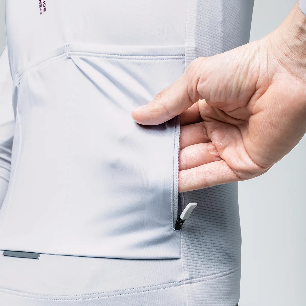 Jersey De Ciclismo Hombre M.L. Lock Mirage White 2.4