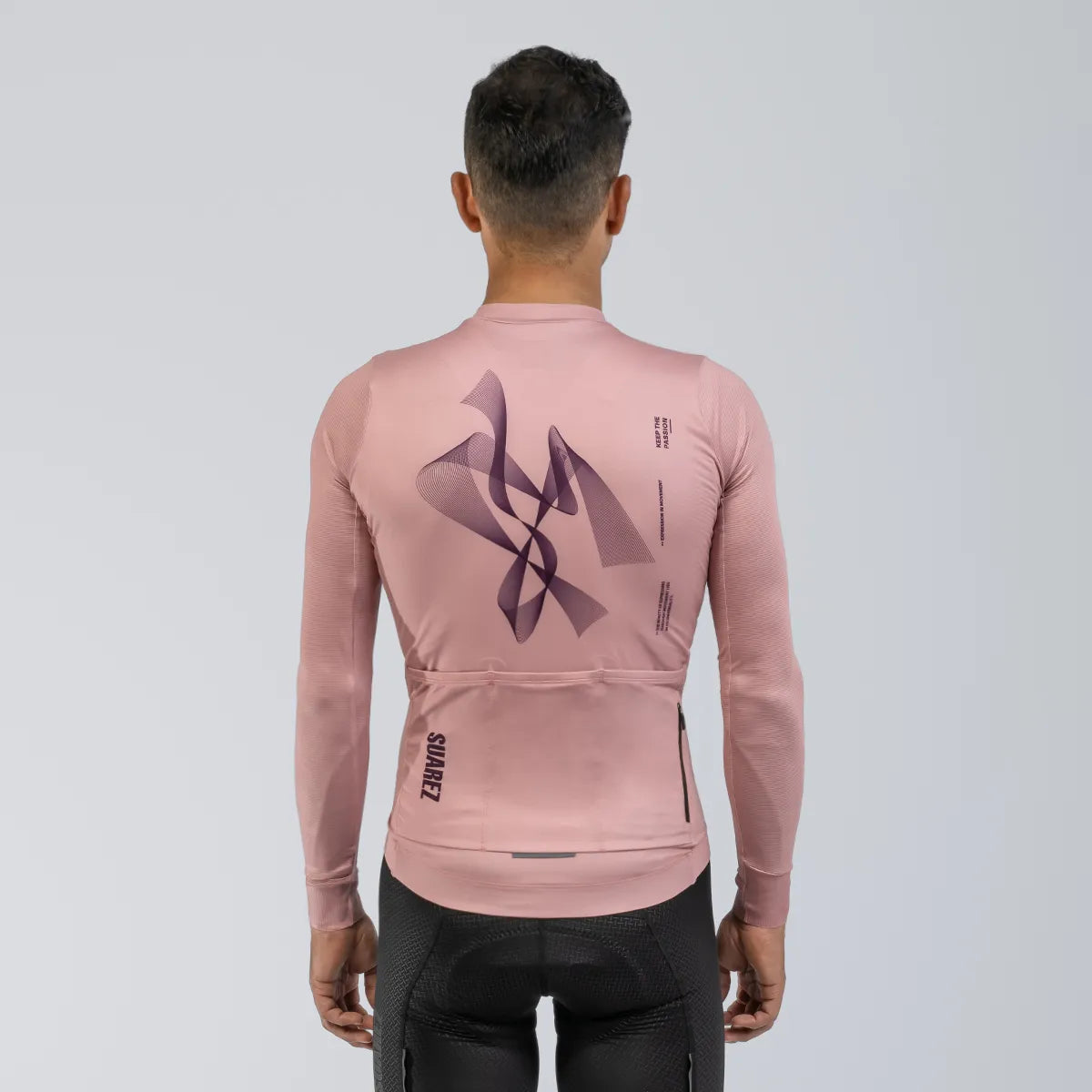 Jersey De Ciclismo Hombre M.L. Lock Old Rose