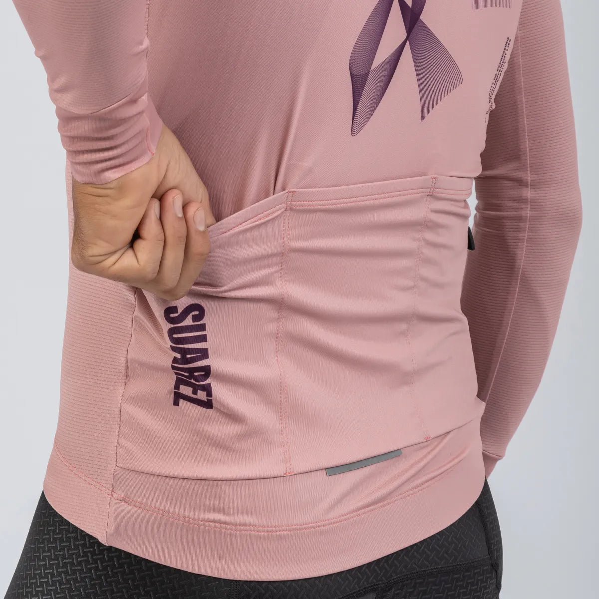 Jersey De Ciclismo Hombre M.L. Lock Old Rose