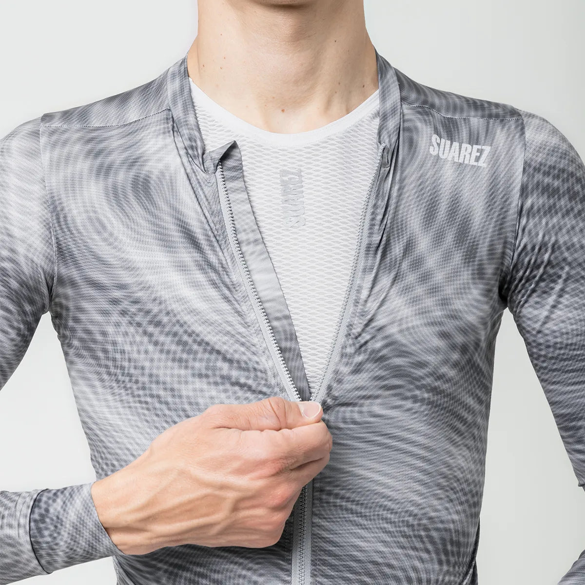 Jersey De Ciclismo Hombre M.L. Rapid Silver Gray 2.4