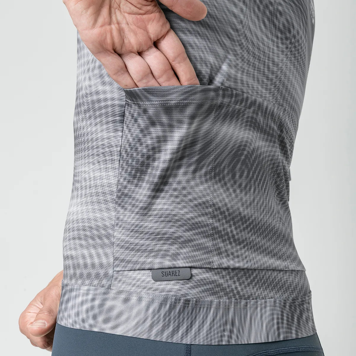 Jersey De Ciclismo Hombre M.L. Rapid Silver Gray 2.4