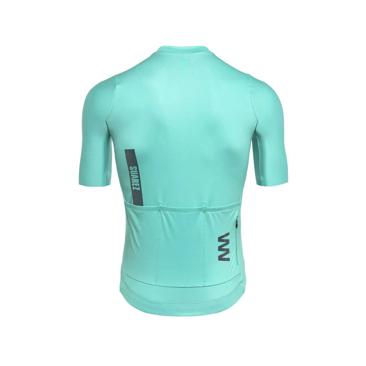 Jersey De Ciclismo Hombre Solid Cream Turquoise