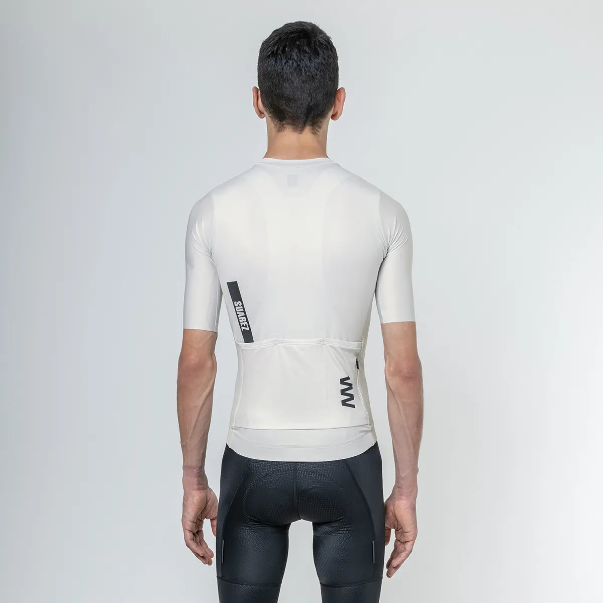 Jersey De Ciclismo Hombre Solid Sand White 2.5