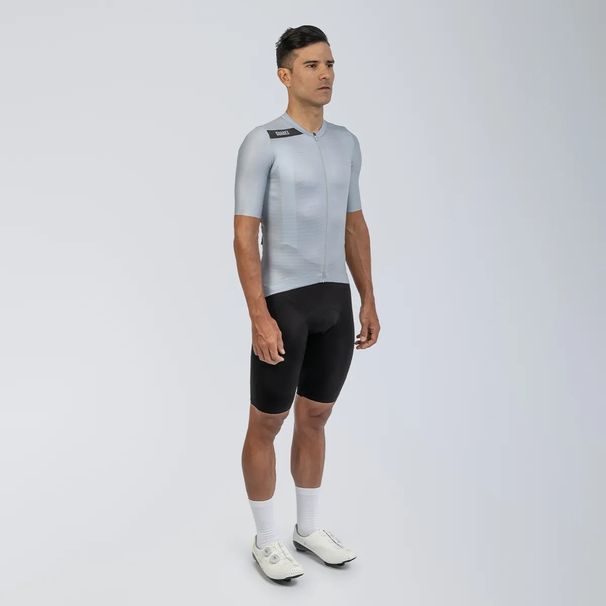 Jersey De Ciclismo Hombre Solid Silt Gray