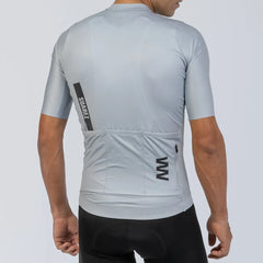 Jersey De Ciclismo Hombre Solid Silt Gray