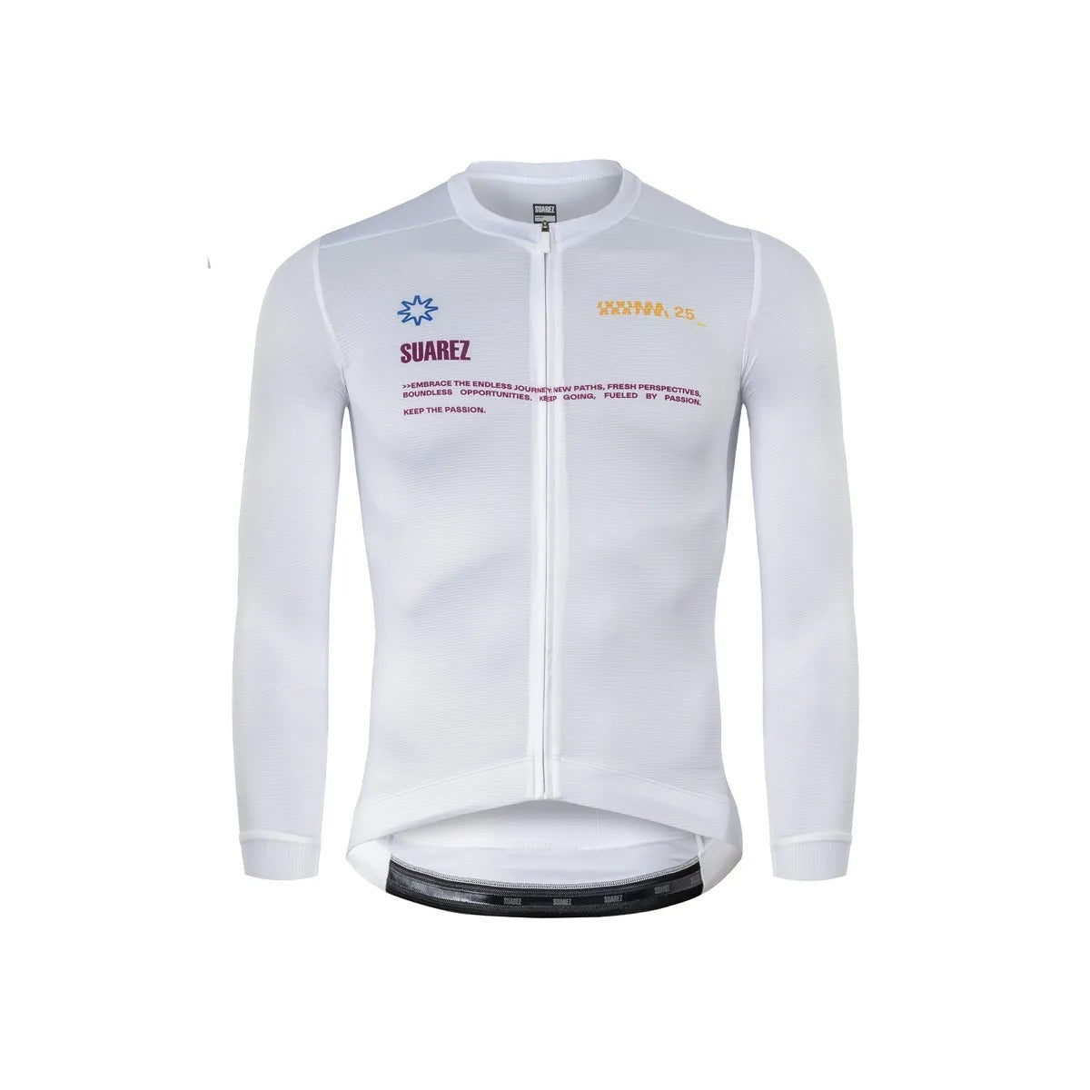 Jersey De Ciclismo Hombre M.L. Lock Mirage White 2.4